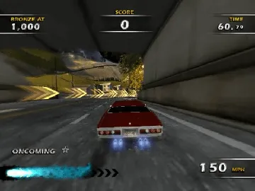 Burnout Dominator (Asia) screen shot game playing